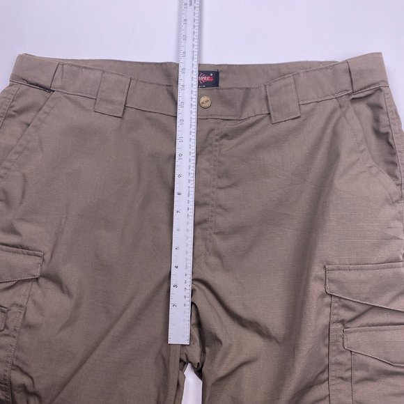 NWOT Tru-Spec Pants Mens 42 x 25 Tactical Response Utility Ripstop Cargo Brown - Picture 10 of 13